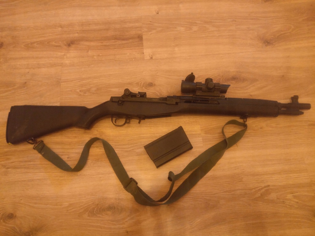 REPLIKA ASG KARABIN CYMA M14 SCOUT SOCOM - B.C.M.