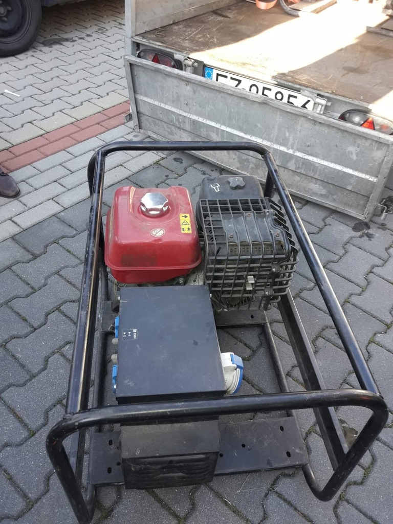 AGREGAT prądotwórczy HONDA EC 5000 5kV GX440 4,5