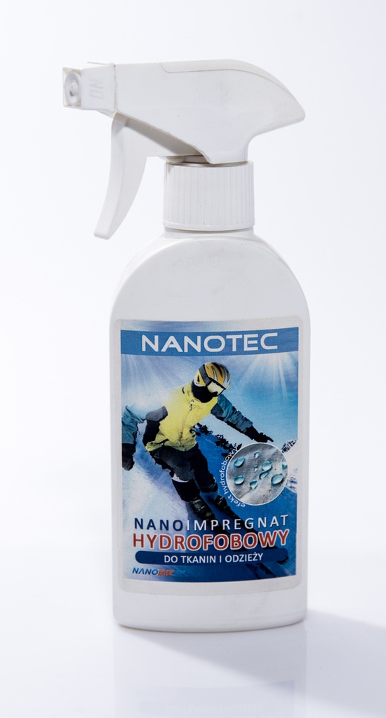 Impregnat do tkanin i odzieży NANOTEC 250 ml