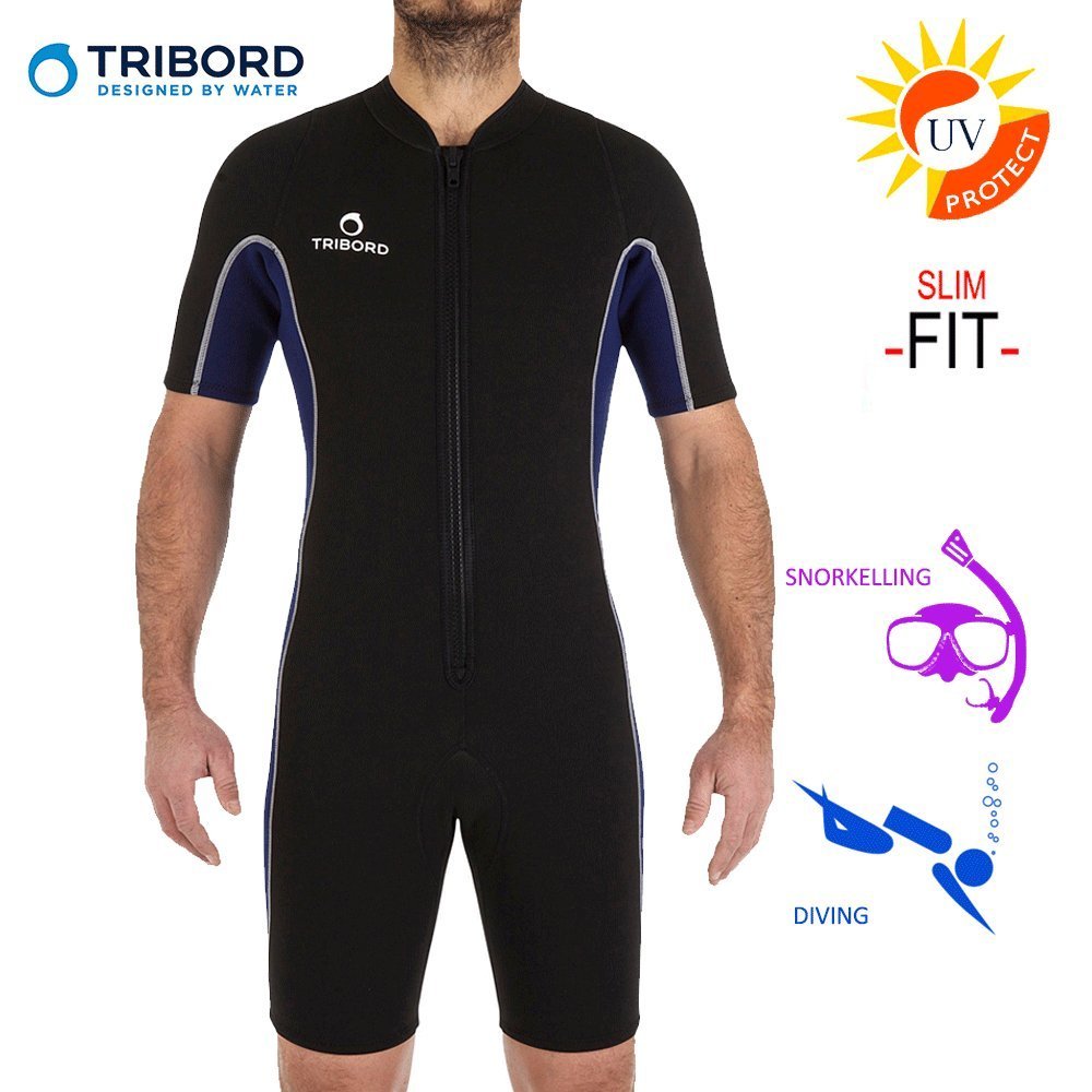 WETSUIT TRIBORD SHORTY D 100 MAN