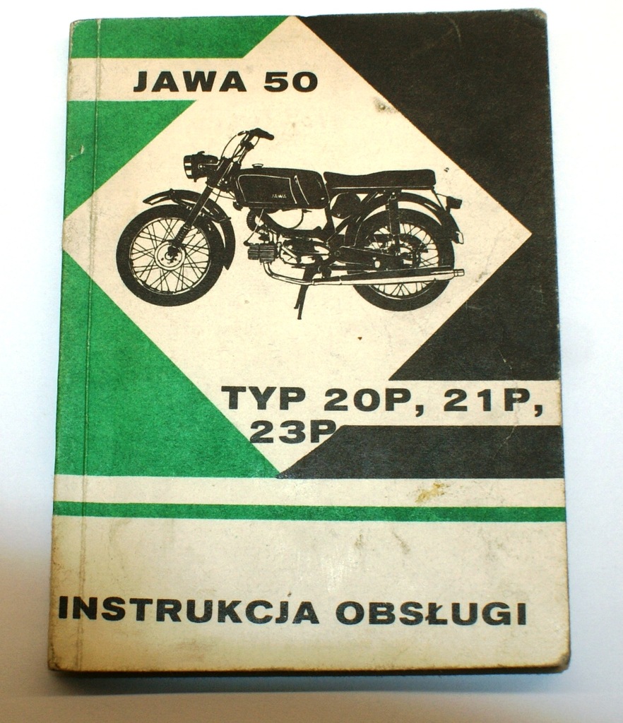 Instrukcja obsługi Jawa 50 oryginał 