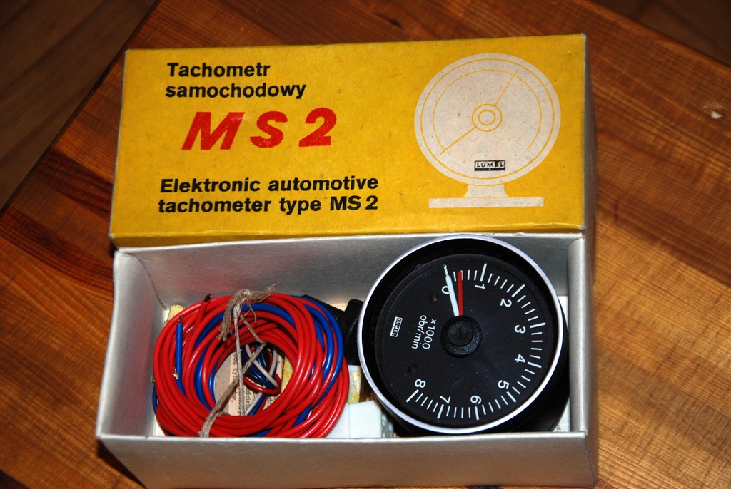 tachometr samochodowy MS 2