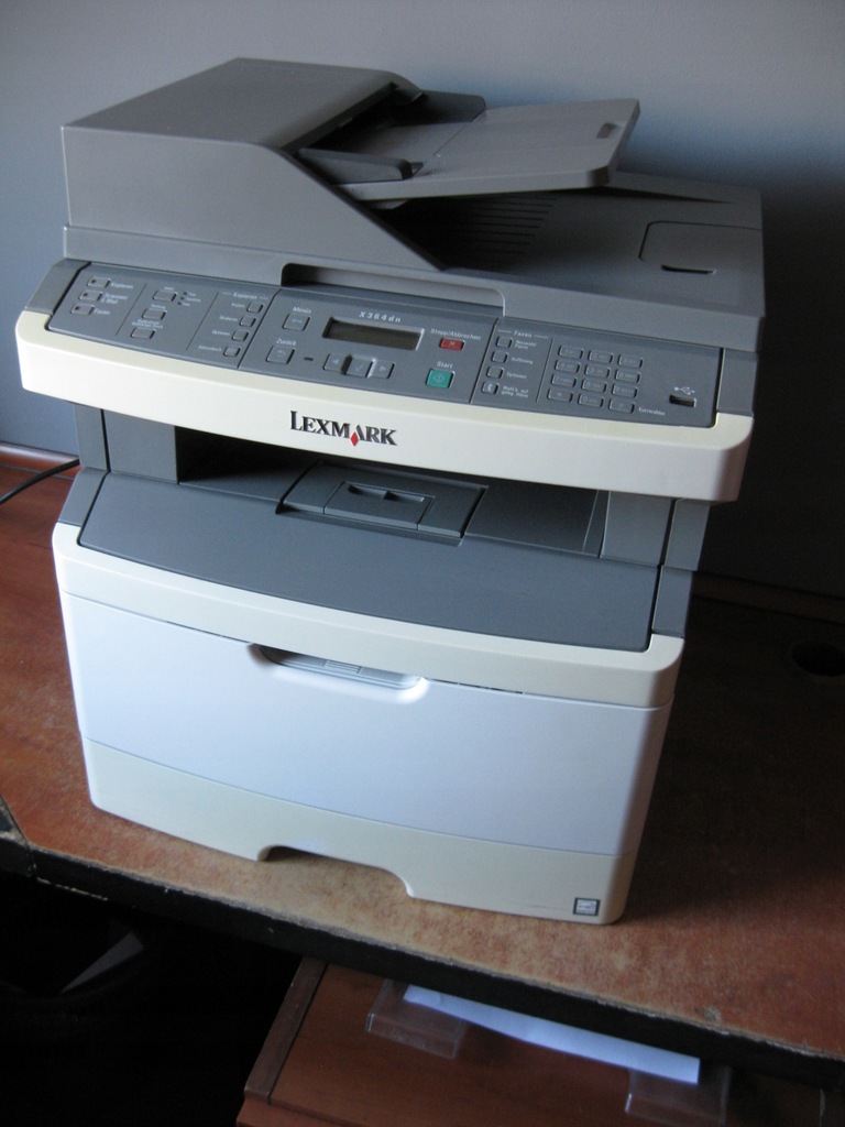 Lexmark X364DN duplex sieć + GRATIS NOWY TONER FV 7719035498
