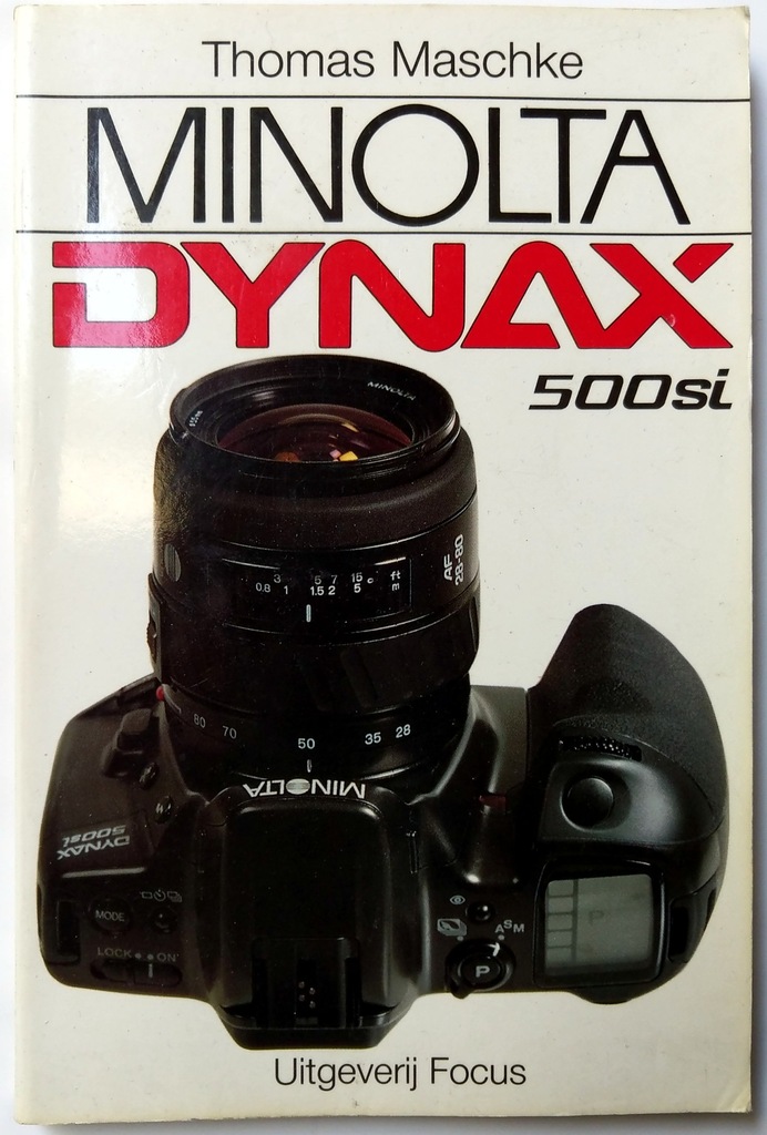 Książka Minolta Dynax 500 si Thomas Maschke.