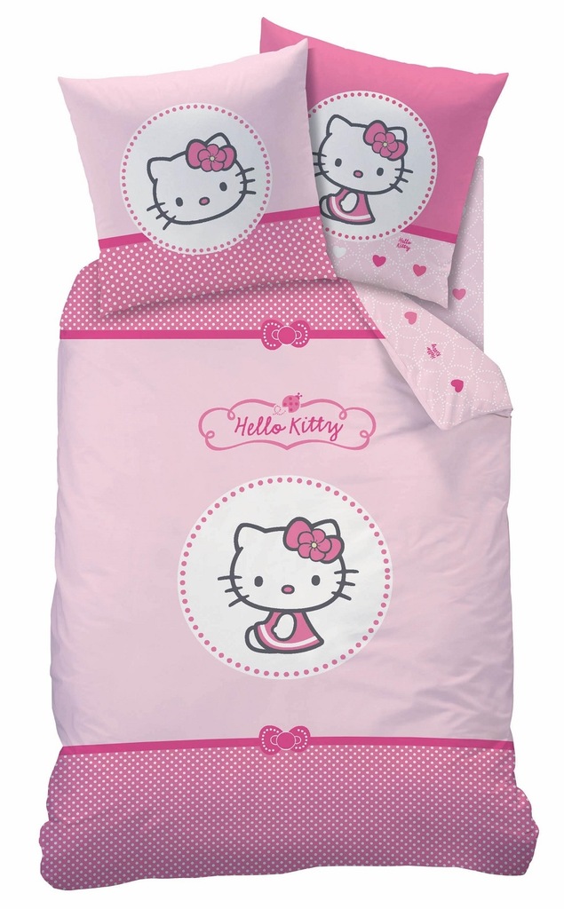 DWUSTRONNA POŚCIEL HELLO KITTY 160x200
