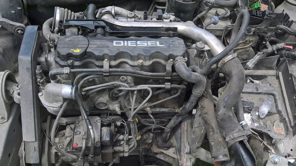 SILNIK OPEL ASTRA II G 1.7 TD X17DTL KOMPLETNY