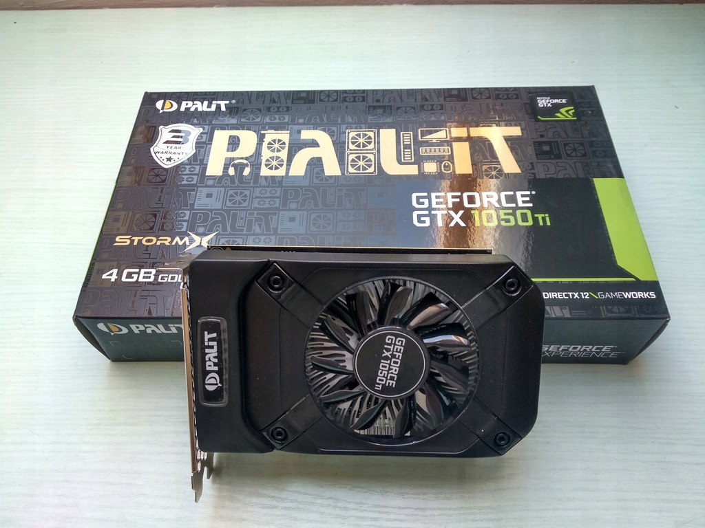 Palit geforce 1050 ti stormx какой блок питания