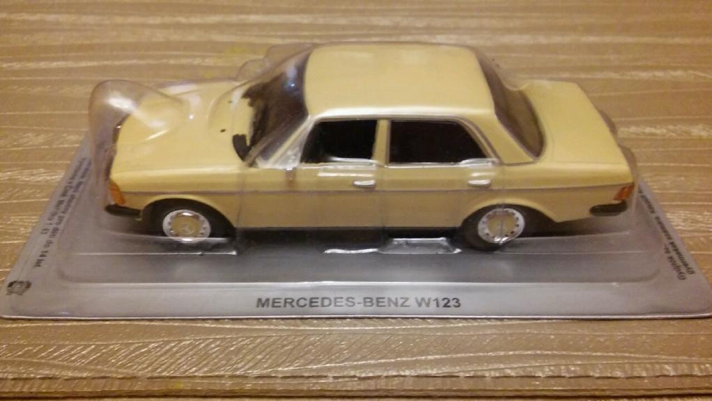 Mercedes Benz W123 KULTOWE AUTA PRL DeAgostini