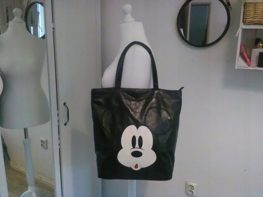 duża torba shopper CROPP Myszka Miki Disney A3