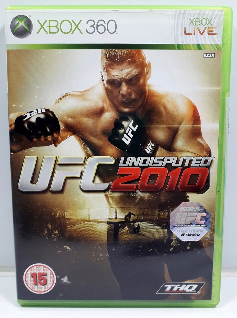 Gra Xbox 360 UFC undisputed 2010