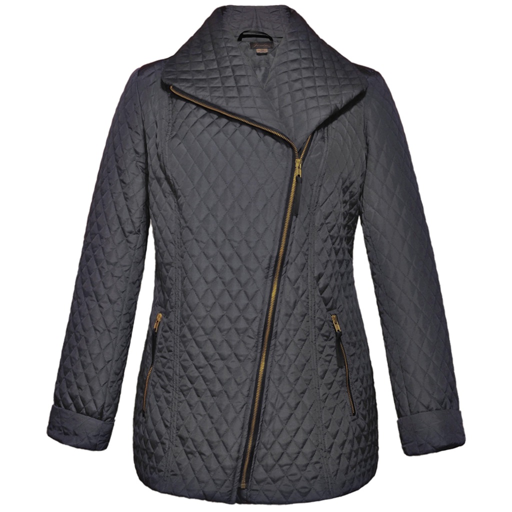 Pikowana kurtka jesienno-zimowa 54 DUŻE ROZMIARY - 6944187554