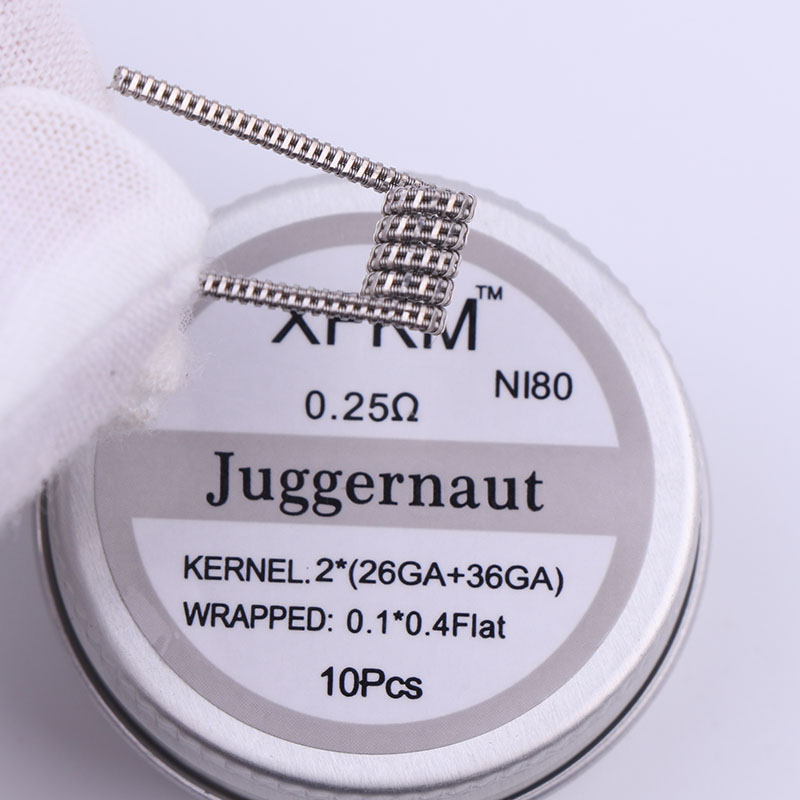 GRZAŁKA SKRĘCONY DRUT OPOROWY JUGGERNAUT 0.25 OHM