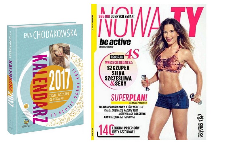 EWA CHODAKOWSKA Kalendarz 2017+ Nowa Ty 365 ZMIAN
