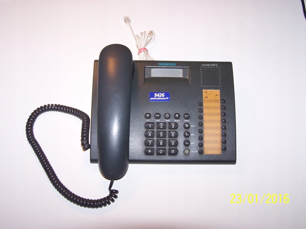 telefon stacjonarny Siemens Euroset 815S - 7728390899 - oficjalne archiwum  Allegro