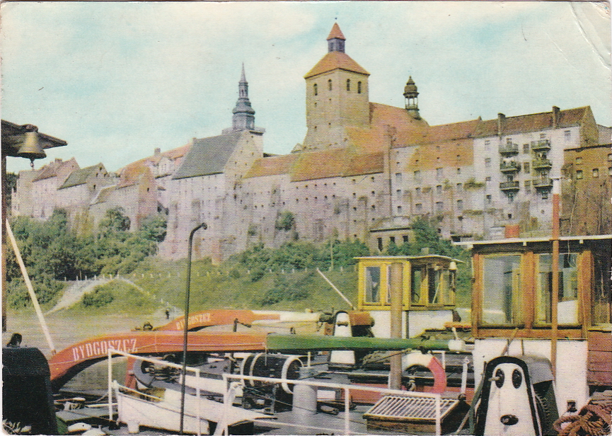 Grudziądz - Zabytkowe spichrze - 1968