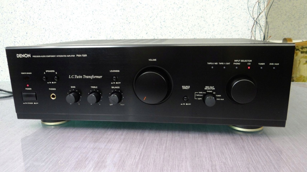 WZMACNIACZ DENON PMA-735R / DWA TRAFA