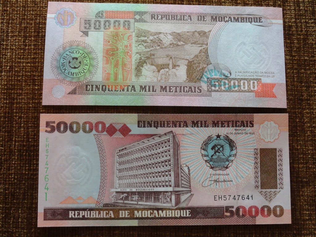 254,MOZAMBIK 50000 METICAS UNC