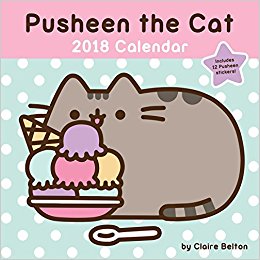 Kalendarz Pusheen the Cat 2018 Wall Calendar KOT