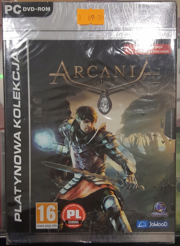 Arcania /gothic 4/ Platynowa Kolekcja folia PL