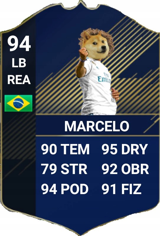 Karta TOTY Marcelo DOGEFUT 18