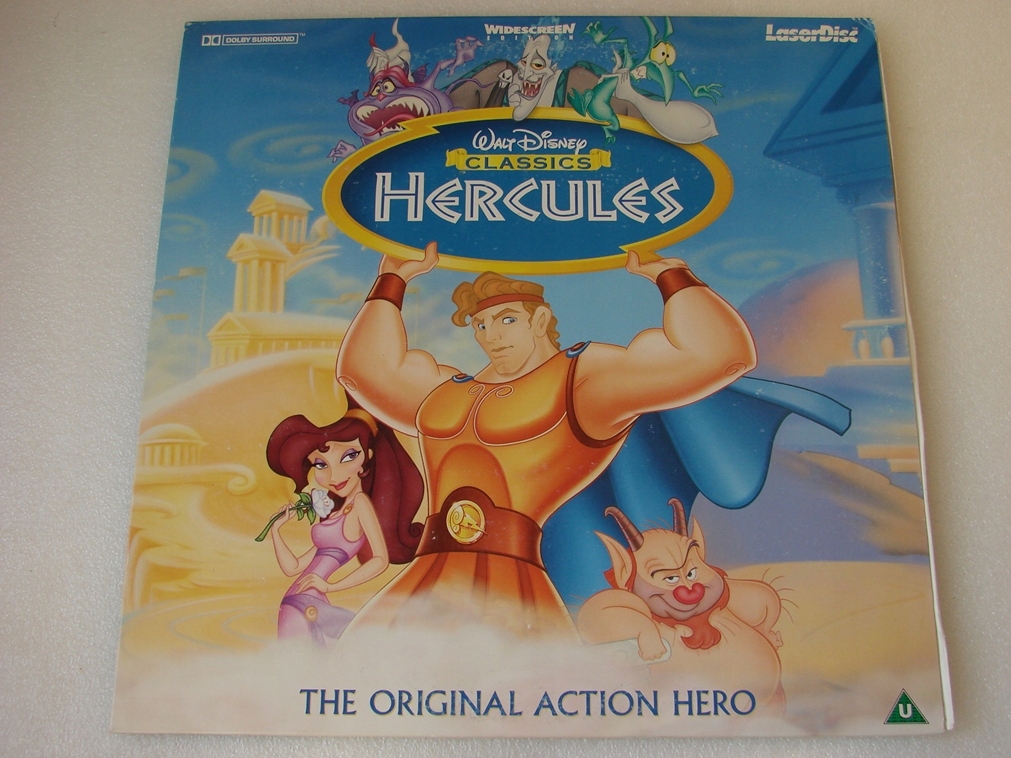HERCULES LD LASERDISC UK PAL BDB+ WIDESCREEN