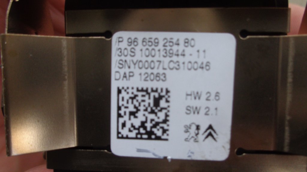 sensor rain SENSOR CITROEN C4 B7 II 208 2010- 9665925480