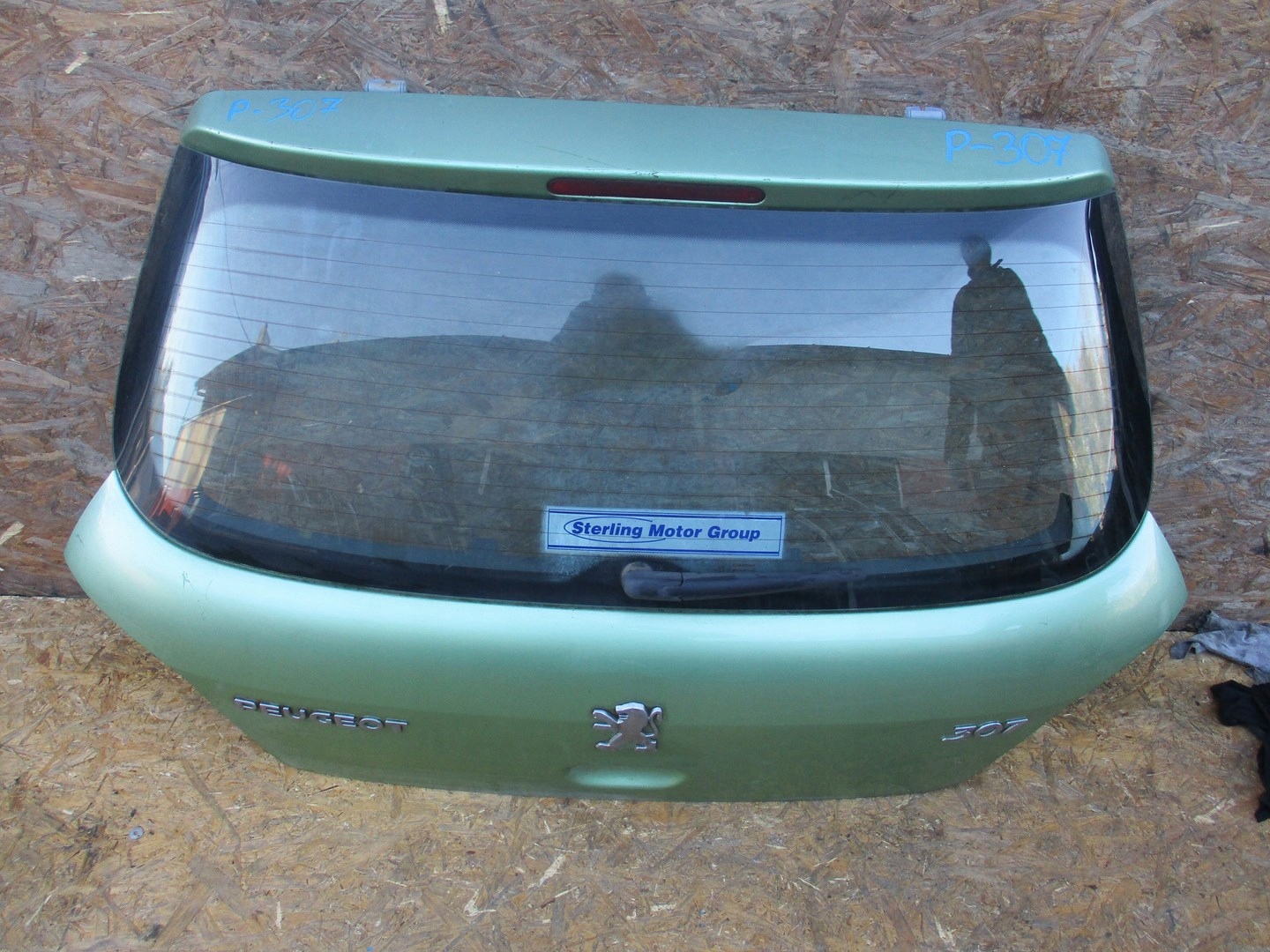 boot doors Peugeot 307