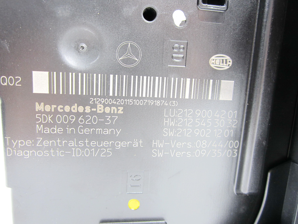 modul SAM Kasten bezp Mercedes W212 A2129004201