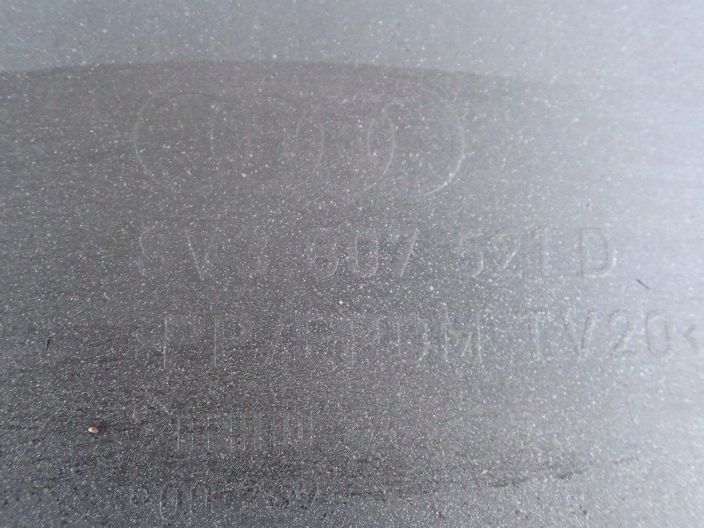 SPOILER PARAURTI POSTERIORE AUDI A3 8V 8V3 S LINE 2012