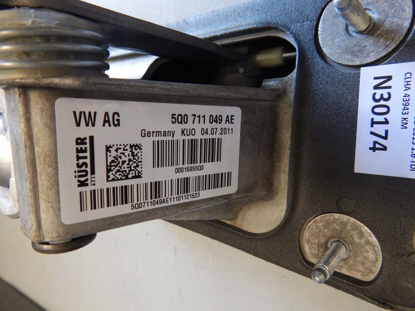 AUDI A3 8V Schaltkulisse getriebe 5Q0711049AE