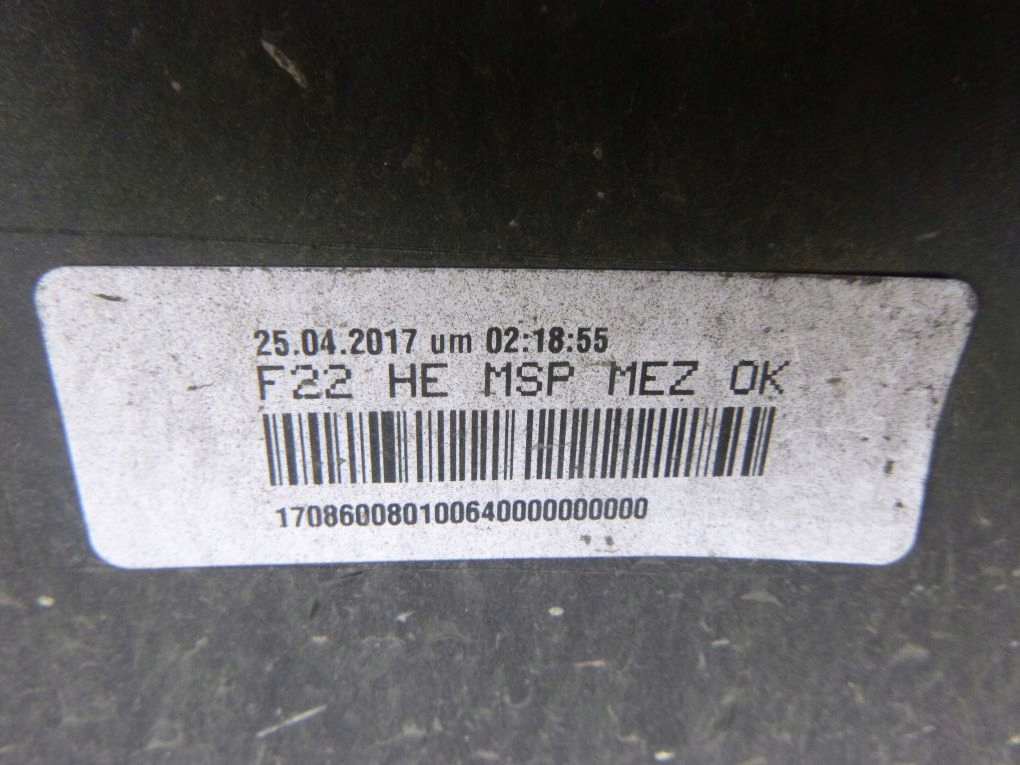 BMW 2 F22 COUPE M PAKIET bumper rear rear part