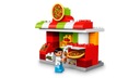 LEGO Duplo 10834 - Pizzéria építőkockák 2 -3 éveseknek 2-5 éveseknek Eredeti Alsó korhatár 2