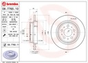 DISQUES SABOTS DE FREIN BREMBO ARRIÈRE - VOLVO V70 II photo 2 - milautoparts-fr.ukrlive.com