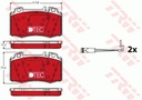 PADS TRW DTEC FRONT MERCEDES CLS C219 photo 2 - milautoparts-fr.ukrlive.com