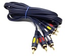 Соединительный кабель CHINCH 3x RCA 1м