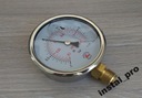 Vákuový manometer MANOWAKUOMETR glic 63mm -1/1,5