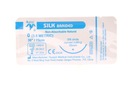 PRO VÝUKU ŠITÍ Chirurgická nit chirurgická 0 SILK HEDVÁBÍ EAN (GTIN) 5905159561752