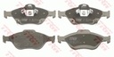 PADS TRW FRONT - TOYOTA YARIS II, III photo 2 - milautoparts-fr.ukrlive.com