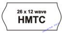 лента для маркировки этикеток 26х12 HMTC WHITE 50 рулонов