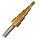 СТУПЕНЧАТОЕ КОНИЧЕСКОЕ СВЕРЛО 4-12 мм HSS+ТИТАН PROFI