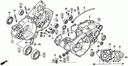 SET BEARING BOX GEAR HONDA CR 250 R 92-01 photo 1 - milautoparts-fr.ukrlive.com