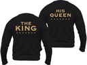 Толстовка KING QUEEN, свитшоты для влюбленных пар, комплект. л