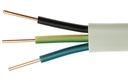 Elektrický kábel plochý drôt YDYp 450/750V 3x1,5mm2 ELEKTROKABEL 100m Druh kábla elektrický inštalačný