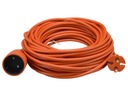 Predlžovací kábel záhradný, single Jonex oranžový 15 m ps-160