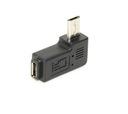 Угловой адаптер Micro USB на Micro USB M/F ПРАВЫЙ