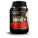 Optimum Whey Gold 908g BANÁN BIELKOVINY IZOLÁT WPI PROTEINY Dátum spotreby najmenej šesť mesiacov od dátumu nákupu