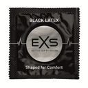 Kondómy EXS BLACK LATEX Klasické čierne 1 KS Lekárska zložka Áno