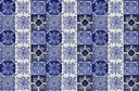 Mexické keramické obklady do kúpeľne, kuchyne modré -Tono EAN (GTIN) 5902706760835