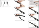 WIPER BLADES BOSCH FRONT REAR 650 MM 450 MM photo 2 - milautoparts-fr.ukrlive.com