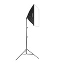 FOTOLAMPIA 325W SOFTBOX 60x40cm STATÍV Hmotnosť (s balením) 2 kg